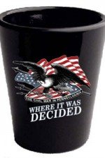 Civil War Shot Glass