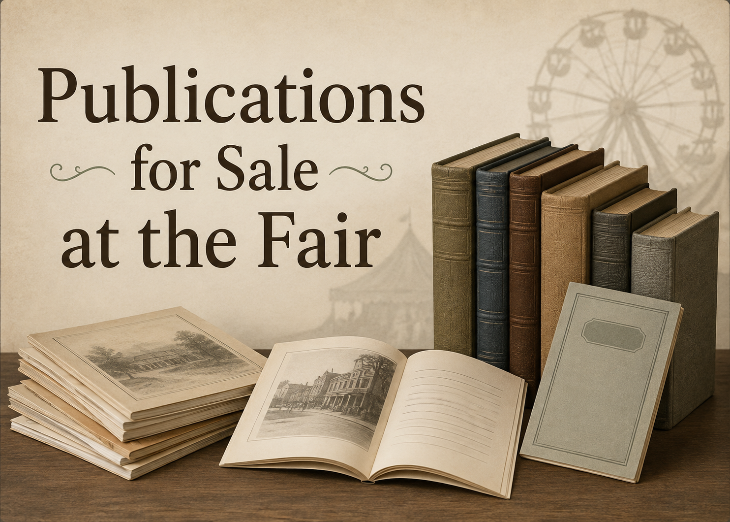 Publications for Sale at the Fair