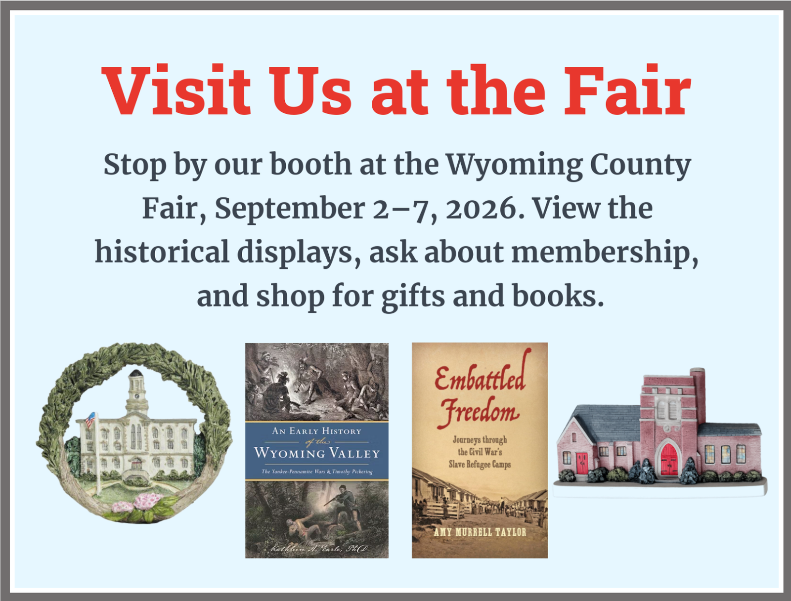 Visit Us at the Fair 2026