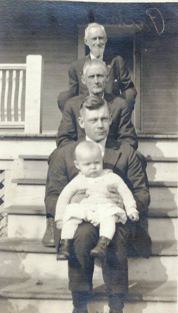 Four generations of Pickett men (JA Black)