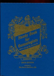 Handybook for Genealogists