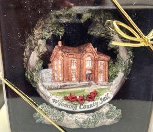Wyoming County Jail ornament
