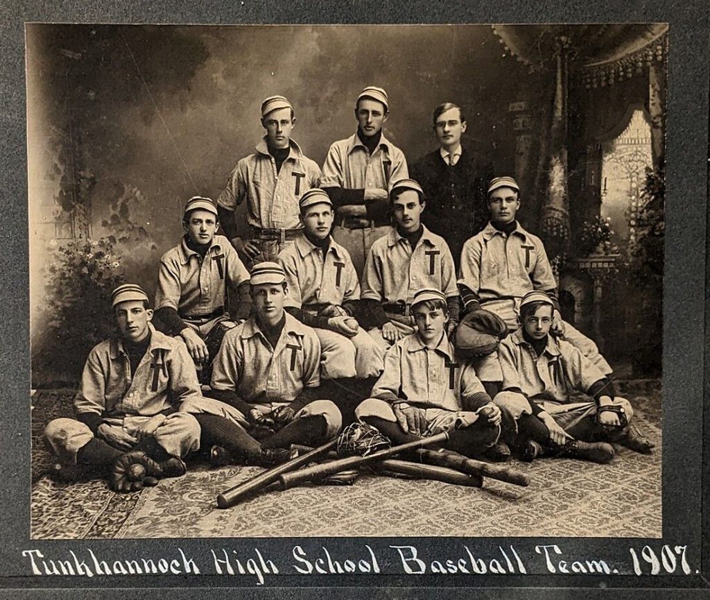 Tunkhannock High School Baseball Team 1907