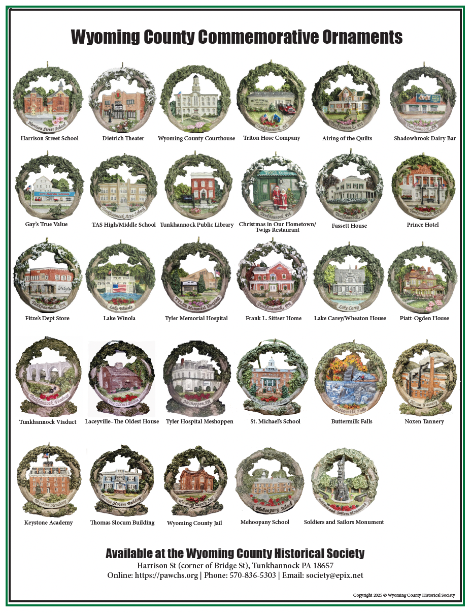WCHS Ornament poster 2025 image