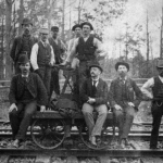Railroad handcart 1891 B&O