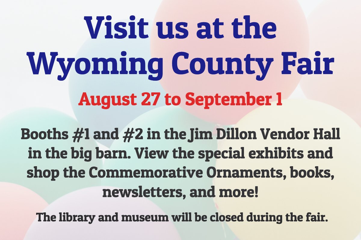 WCHS at the Wyoming County Fair 2025